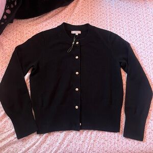 Hobbs London Black cardigan with gold buttons!!😻😻